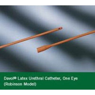 C.R. Bard 056110 - Bardex Urethral Catheter, Latex, Robinson Model, 10FR, Length 16", 12/CS