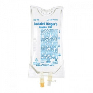 Hospira 07953-02 - LACTATED RINGERS INJECTION, USP, 250ML, EACH