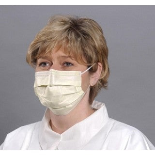 Alpha Protech YL 5005 - MASK, ALPHAAIR, EARLOOP, YELLOW, 500 EA/CS