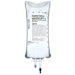 Baxter 2B2544X - SOLUTION, PLASMA-LYTE A INJ PH 7.4, 1000ML, EACH