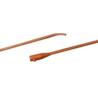 C.R. Bard 120614 - Red Rubber Intermittent Catheter, 14FR, 12/CS