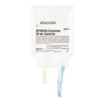 Baxter 2B8019 - Intravia Container Empty 50mL 48/CS