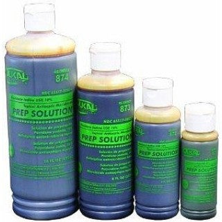 Dukal 874 - Povidone Iodine Prep Solutions 16 oz, 12/CS