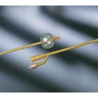 C.R. Bard 0198L22 - LUBRICATH Foley Catheter, 2-Way, Specialty, Wheeler Model, Short Round Tip, Extra Large Single Drainage Eye, Balloon 30cc, 22FR, 12/CS