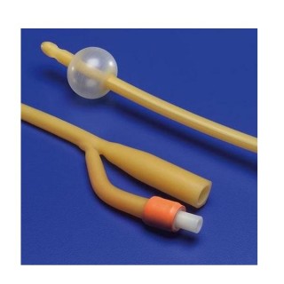 Covidien 3577 - Dover Silicone Coated Latex Foley Catheter 5 mL, 2-Way, Retention 30 Fr (10.0 mm), 10/CRT