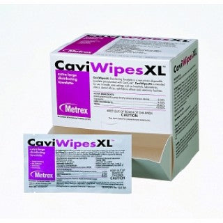 Metrex Research 13-1155 - WIPE, DISINFECTANT, CAVIWIPES, TOWELETTE, 300 EA/CS, 6 BX/CS