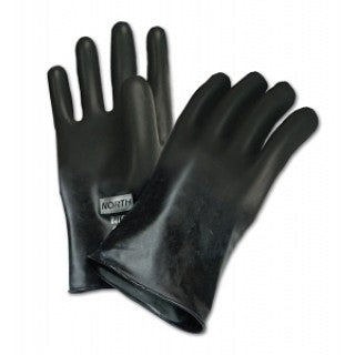 North Safety B161/9 - GLOVES, BUTYL, UNSUPPORTD, SMOOTH FINISH, LG, 1 PAIR