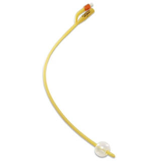 Covidien 1626 - Dover Hydrogel Coated Latex Foley Catheter, 5 mL, 2-Way, 26 Fr (8.7 mm), 12/CRT