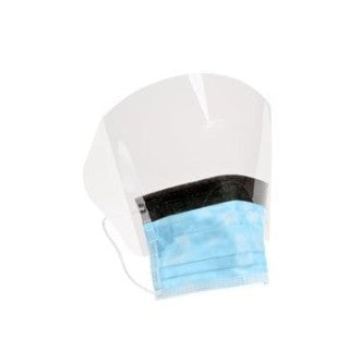 3M 1820FS - MASK, PROCEDURE, FACE SHIELD, NO FOG, BLUE, 300 EA/CS, 6 BX/CS