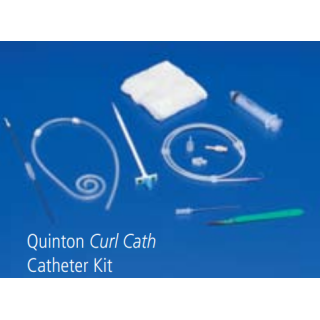 Covidien 8817278007 - Quinton Curl Catheter, 2 Cuff, 57cm, 5/CS