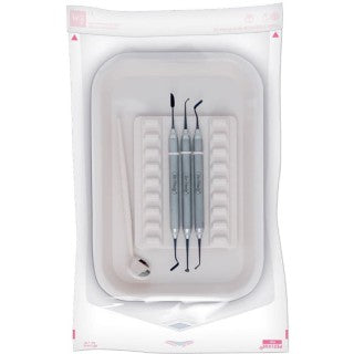 DUX Dental 31615 - Peelvue Sterile Pouch Pink 8.5x15 200/BX, 5 BX/CS