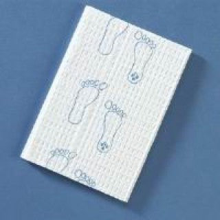 Graham Medical 190 - Towel FootPrint Prof 3Ply Poly Blue 500/CS