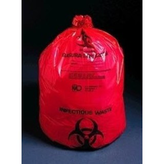 M.D. Industries 45-50 - Liner Infect Red 24x24 7-10 250/CS