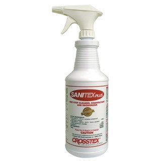 Crosstex International JSSDP - Sanitex Plus Disinfectant Quart Ea, 12 EA/CA