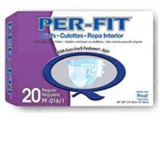 First Quality Products PF-016 - Brief Per-Fit Regular 4x20/CS