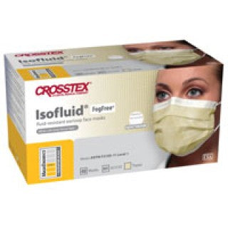 Crosstex International GCIPWZ - Isofluid Shield Mask Anti Fog Topaz 25/BX, 16 BX/CS