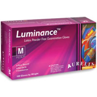 Supermax 29888 - Glove Exam PF Latex Large Aurelia Luminance 100/Bx, 10 BX/CA