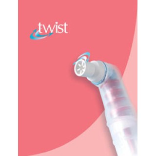 Crosstex International TPASC - Prophy Angle Dental Soft Cup Twist 100/Bg, 12 BG/CA