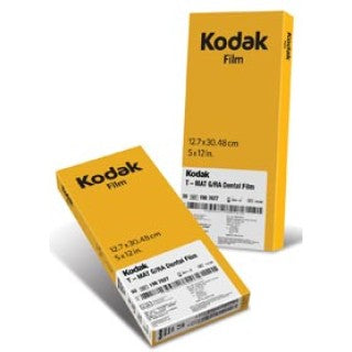 Kodak Dental Systems 1987627 - Film X-Ray Dental Kodak T-Mat G/ RA 5x12" TMG-5 Green 50/Bx, 10 BX/CA