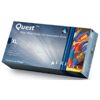 Supermax 92899 - Glove Exam PF Nitrile X-Large Aurelia Quest 100/Bx, 10 BX/CA