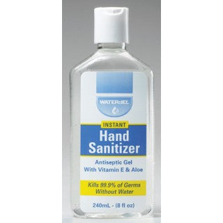 Waterjel Tech. HS8-24 - Water-Jel Hand Sanitizer 8oz Bt
