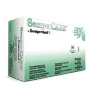 Sempermed SCVNP102 - Glove Exam PF Vinyl LF Small Sempercare 100/Bx, 10 BX/CA