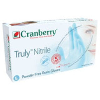 Cranberry USA 3315 - Glove Exam PF Nitrile X-Small Cranberry Truly Nitrile 100/Bx, 10 BX/CA