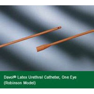 C.R. Bard 056024 - Bardex Urethral Catheter, Latex, Robinson Model, 24 Fr, 12/CS