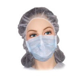 Precept Medical 15600 - Mask Surgical Standard Blue Tie-On 300/CS