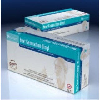 Dynarex 6822 - GLOVES STRETCH VINYL EXAM PF SM 10/100/CA