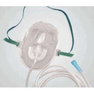 Carefusion 001210 - MASK, O2, ADULT, 3-IN-1, HI-CONC, 7'' TUBE, EACH