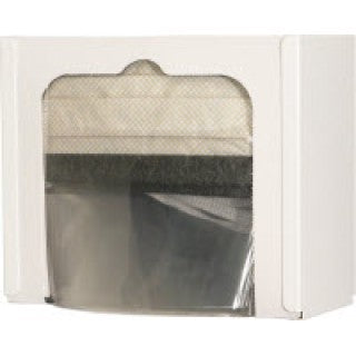 Bowman Medical Products FB-090 - Dispenser Face Mask Metal Pwd Coat Wht 12/CS