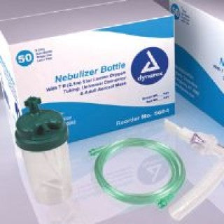 Dynarex 5603 - NEBULIZER 7FT OXY TUB PED AEROSOL MASK ELONGATED 50/CA