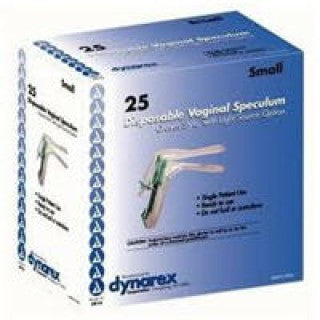 Dynarex 4914 - VAGINAL SPECULA DISP GRAVES W//LITE SOURCE SM 4/25/CA