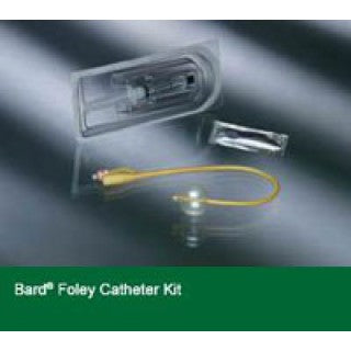 C.R. Bard 710016S - Catheter Foley Kit 16fr 5cc Sil Ctd w/Insert Supply 2Wy Ltx 20/Ca