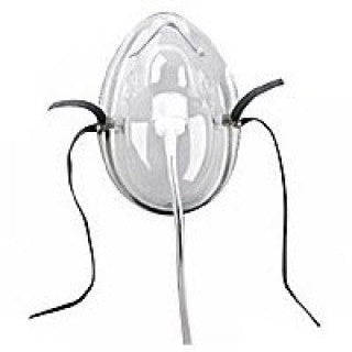 Hudson 1007 - Oxygen Mask Elongated Adult Hi/Concentr Ea