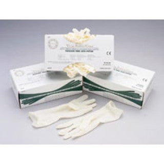 Lenty Sales 1300-SPF6.5 - Glove Exam PF Latex Size 6.5 Vital Shield Gold 50Pr/Bx, 20 BX/CA