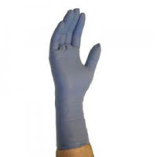 Dash Medical Gloves HRP50M - Glove Exam PF Nitrile Md Steel Blue Hi-Risk Protector 10x50/Ca