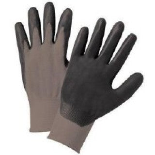 ORS Nasco 300006-523 - Glove Utl Nitrile Ctd Lg Gry/Blk Anchor Brand Nyl Knit Wrst 1/Pk