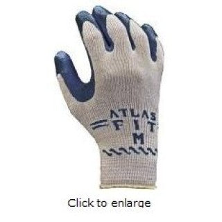 Best Glove 89208-302 - Glove General Purpose Ntrl Rbr Sm Gry/Blk Atlas Fit 300B 12/Pk