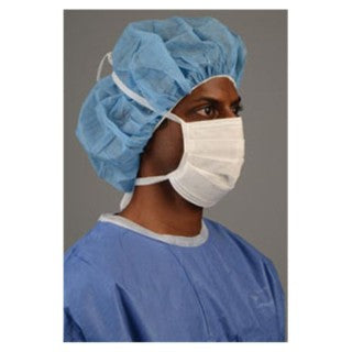 Cardinal Health AT73035 - MASK, SURGICAL, SENSITIVE SKIN, ASTM LEVEL-1, TIE, WHITE, 50/BX