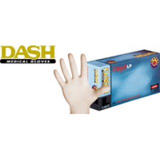 Dash Medical Gloves VE100L - Glove Exam LP Vinyl LF Large Dash 100/Bx, 10 BX/CA