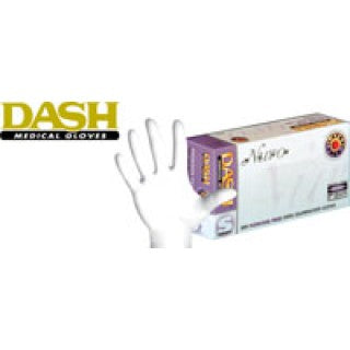 Dash Medical Gloves NV100M - Nuvo Vinyl PF Exam Gloves Medium 100/BX, 10 BX/CS