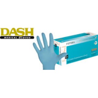 Dash Medical Gloves FPH100L - Futura PF Latex Gloves Large 100/BX