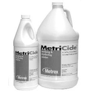Metrex/TotalCare 10-1405 - Disinfectant MetriCide Sterilant Glut 2.6% High 1qt Bottle Ea, 16 EA/CA