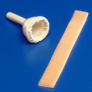 Covidien 8884730300 - Dover Male External Texas Catheter, Soft, lightweight latex with hard plastic tip, 144/CS