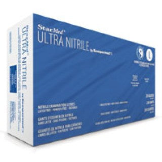 Sempermed SMTN254 - Glove Exam PF Nitrile Large Blue StarMed Ultra 250/Bx, 10 BX/CA