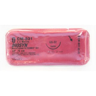 Covidien CM831 - SUTURE, BIOSYN, 0 30" UNDYED GS-22, 36/BX
