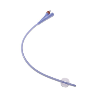 Covidien 8887630284 - Dover 100% Silicone Foley Catheter, 30 mL, 2-Way, 28 Fr (9.3 mm), 10/CRT