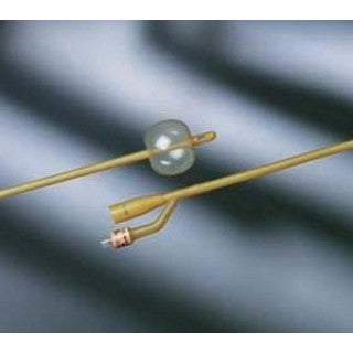 C.R. Bard 0165V20S - Silicone-Elastomer-Coated 2-Way Foley Catheter, 5 mL, 20 Fr, 12/CS